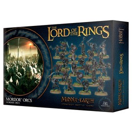 Games Workshop 24 Mordor Orcs Middle Earth Strategy Battle Game NEW on SPRUE Lord Rings Hobbit