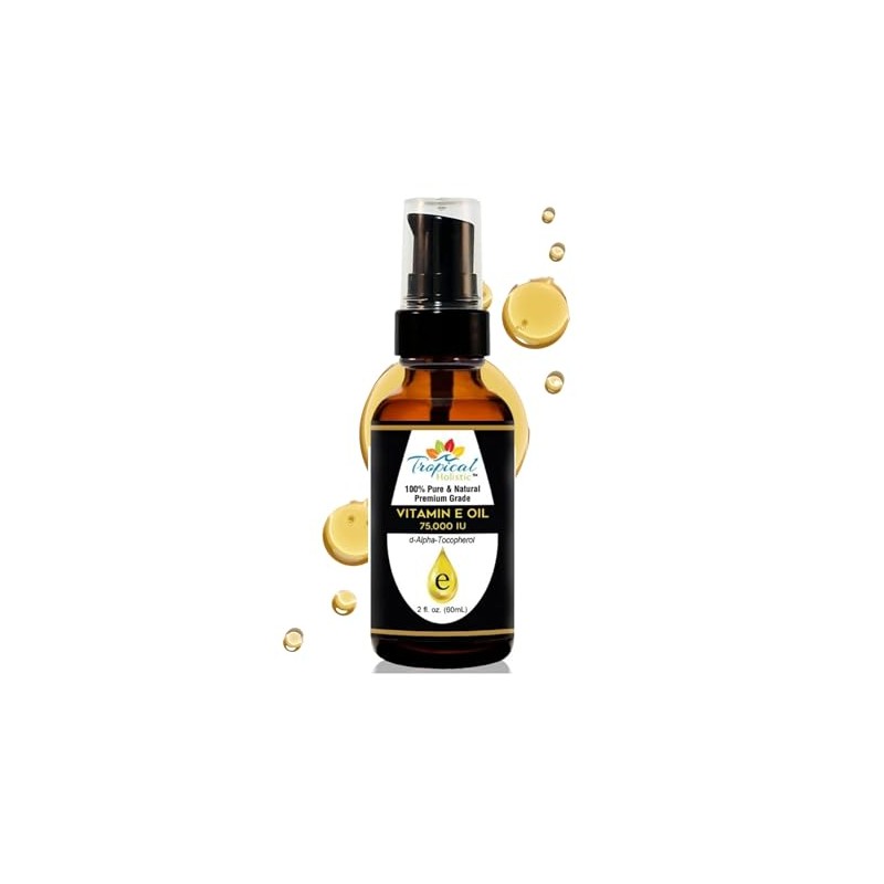 Tropical Holistic - Aceite de vitamina E 100% puro de