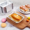 RosewineC 30 Packs Small Disposable Aluminum Container Pans Foil Trays