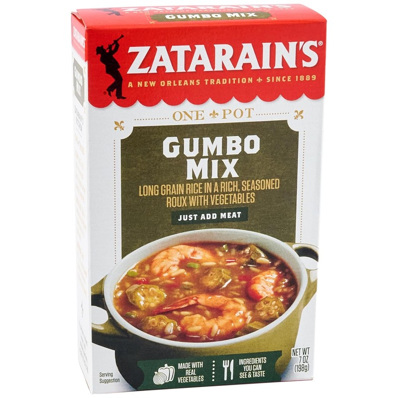 Zatarain's Gumbo Mix, 7 oz (Pack of 8)
