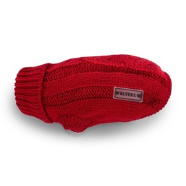 Cable Knit Sweater For Dogs, Black, 35cm