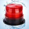 Boxonly Warning Light Red LED Emergency Safety Flashing Warning Lamp