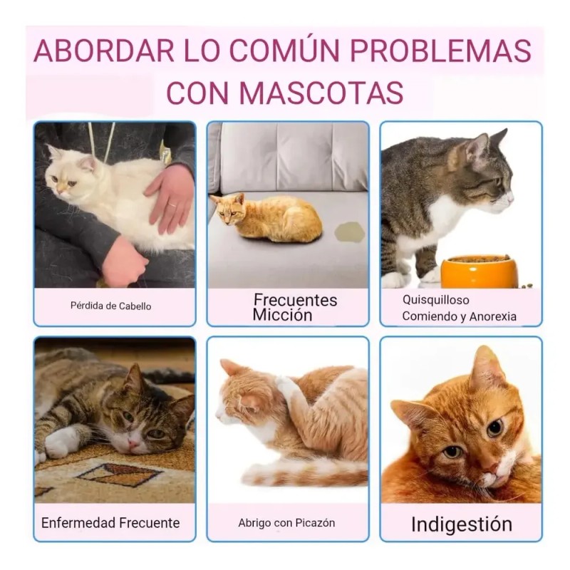 Colágeno Para Gato Salud Articular Digestiva Piel, Vitaminas