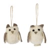 DeKulture Handmade Premium Wool Felt Small Owl Eco Friendly Needle