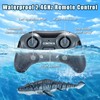 linzezon Remote Control Mosasaurus Dinosaur Toys for Kids, 2.4G Wireless