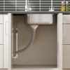 2-Pack Flexible Sink Drain Pipes with P-Trap - With Compatibility