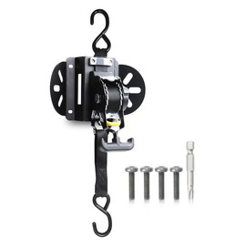 Retractable Truck Bed Ratchet Straps for Ford F150, Auto Retract Securing Strap Tie Down System, Compatible with Ford F-150 F250 F350 F450 2015-2025 (2)