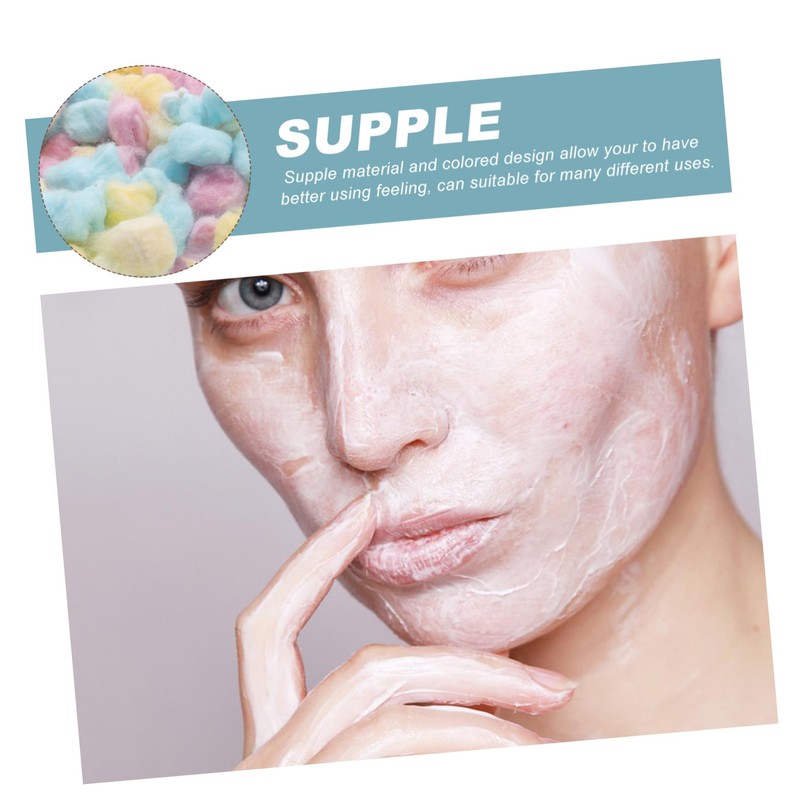 Healeved 1pack Cotton Balls for Newborn Face Washing Soft and