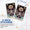 (2 Pack) The Healer Stickers - Mystical Skeleton Decal -