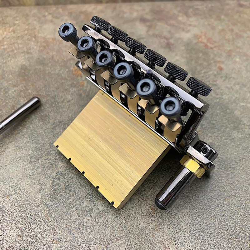 Gotoh Floyd Rose Locking Tremolo Set, Cosmo Black – PGE1996TCK