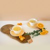 Korea Ceramics Royal Sweet Orange Coffee Set 2(4)p / 한국도자기 로얄스위트오렌지 커피세트 2(4)p