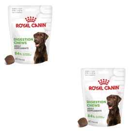 ROYAL CANIN Digestion Chews Adult Supplements, Double Pack, 2 x 160 g, Supplementary Feed for Adult Dogs, to Support Normal Digestion and Intestinal Flora