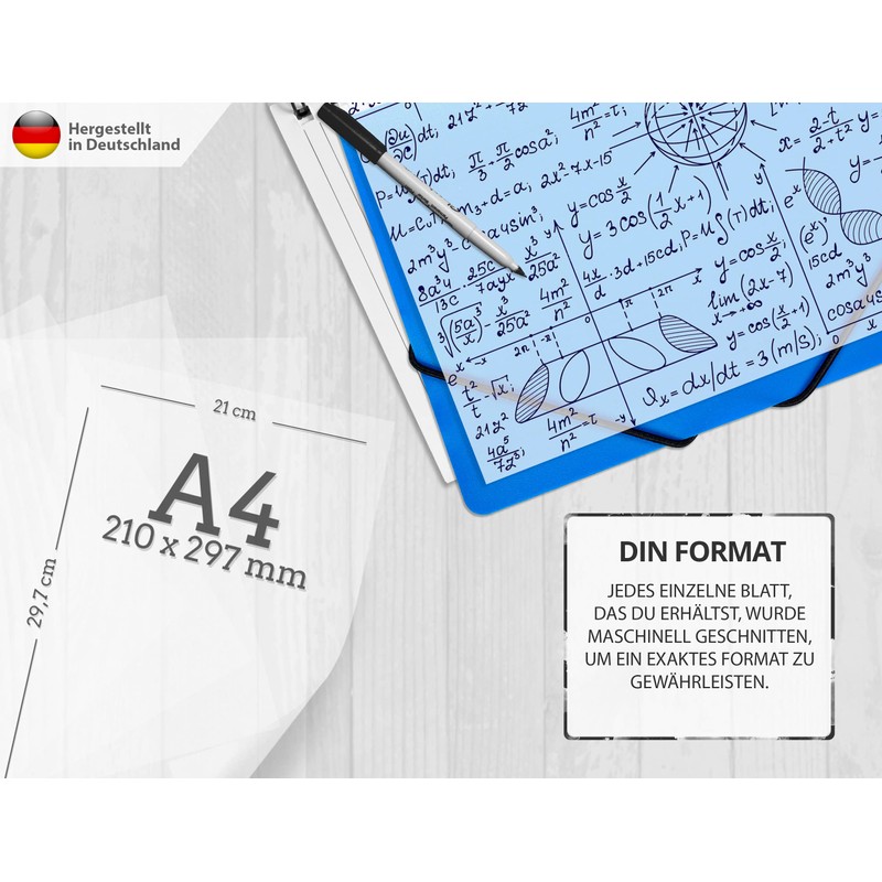 100 Sheets of Overhead Film PEMIUM - DIN A4 Transparent