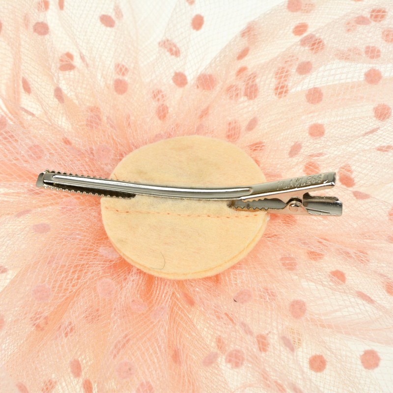 DRESHOW Headbands Mesh Feathers and Fork Clip Cocktail Party Tee