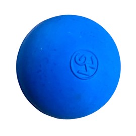 WV Ball Vollgummi Naturkautschuk für Triggerpunktmassage Crossfit Physiotherapie Lacrosse Übungs - Golfball, Massageball Blau