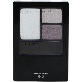 Maybelline New York Expert Wear Eyeshadow Quads, Charcoal Smokes, 0.17 oz.