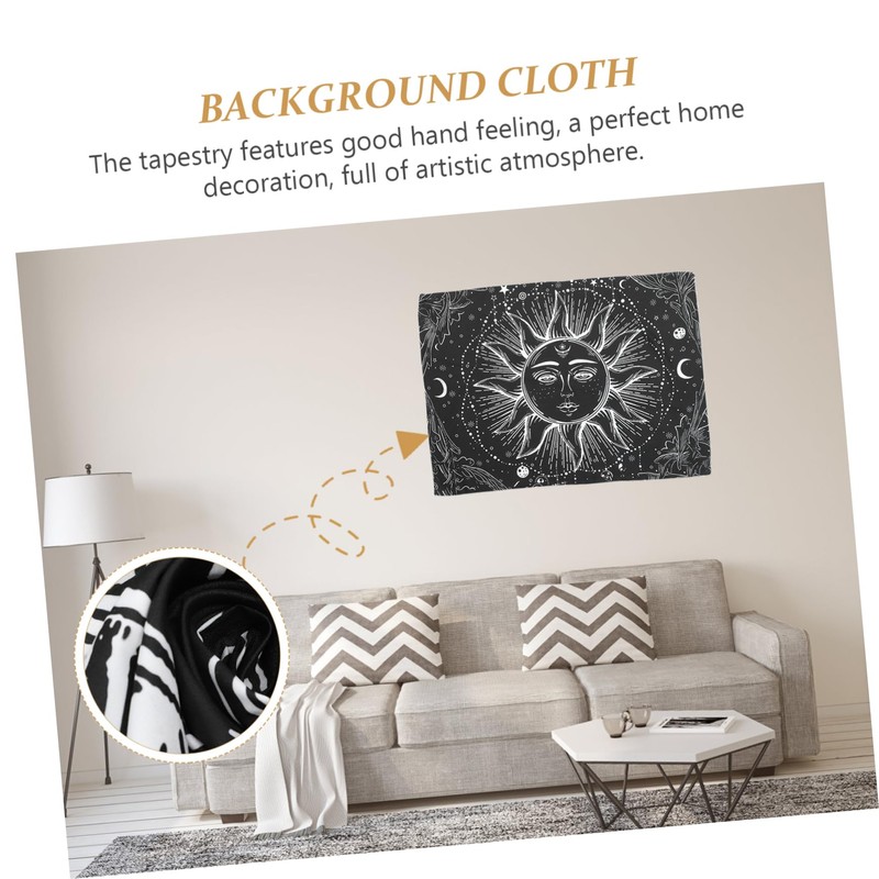 Alipis Sun Tapestry Wall Hanging Premium Decor for Home Wall