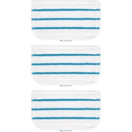 BlueStars [Upgraded] Steam Mop Pads Replacement Compatible with Black and Decker Steam Mop SM1600, SM1610, SM1620, HSMC1321, HSMC1321APB, HSMC1361SGP, BDH1855SM, BDH1760SM, SMP20 - Pack of 3
