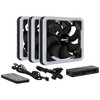 Ventilador Aerocool Edge 14 Pro RGB, 140mm, 1200RPM, Negro -