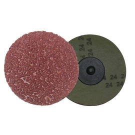 Shark 13230 2-Inch Resin Fiber Aluminum Oxide Grinding Discs, 50-Pack, Grit-24