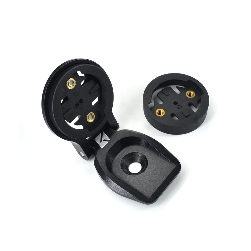 XBERSTAR Fahrradcomputer-Halterung für Garmin Wahoo GPS (schwarz)