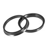 A ABSOPRO Hub Centric Rings 73.1mm to 66.1mm Plastic Black