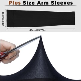 H HOME-MART Arm Sleeves for Women, Men, Youth - UPF 50+ UV Sun Protection & Cooling Arm Warmers, One Size Fits Most, Tattoo Cover, Breathable Sun Arm Sleeves (Pair)