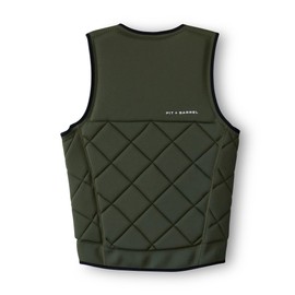 Mens Neoprene Wakesurf Impact Vest for Boating by Pit + Barrel Wake Surf Co. - Designed for Wake Surf and Skimboard, but Great for All Watersports Activities! Lightweight, Durable, and Timeless Style.