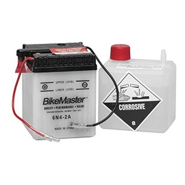 BikeMaster Conventional Battery 6N4-2A for Suzuki M12 Sport 50 1968