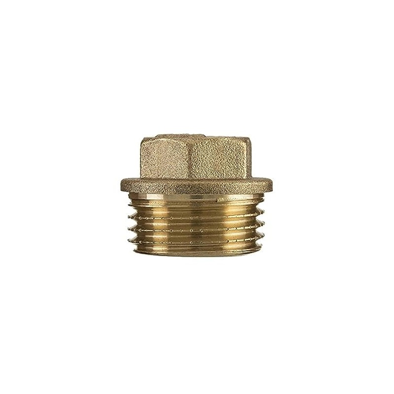 1/2" inch Wire bsp Male Brass Pipe Screw Hexagonal Protective