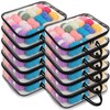 Shinylin 10 Pack Clear Yarn Storage Bags Bulk, 12 x