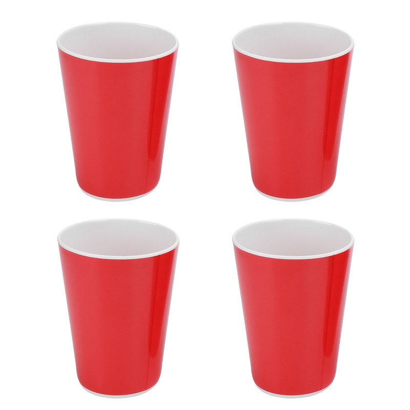4PCS Imitation Ceramic Water Cup Drinking Mug for Office Home