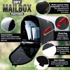 Dry Mailbox – Outdoor Metal Mailbox with Mailbox Insert to