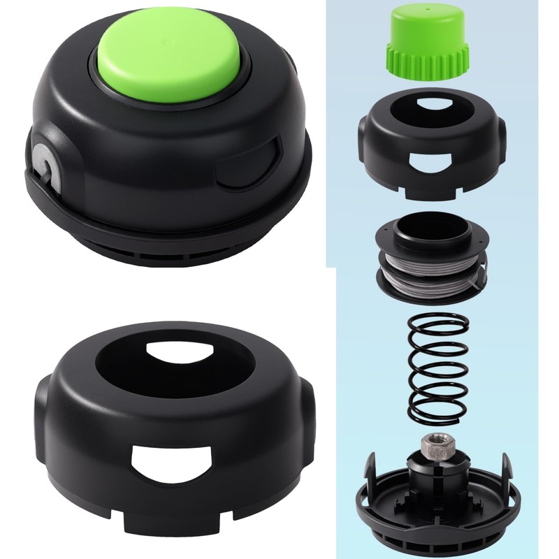 Kaberalty SB00L00 Replacement Trimmer Cover Cap Compatible with Greenworks ST60V