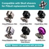 2 x Replacement Shaving Heads for All Skull Shaver Pitbull,
