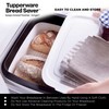 TUPPERWARE BrotMax 2 weiß schwarz Brotkasten Brotwächter Brot Max Kasten