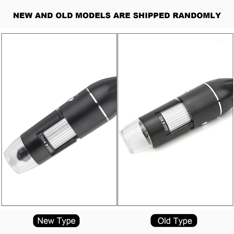LED 50X-1000X USB Digital Microscope Electronic Microscope with Bracket