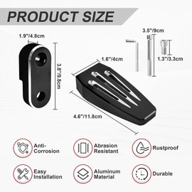 Aluminum Can Be Used Separately Third Peg Foot Pegs Accessories Fit For Cam-Am Spyder F3, F3-S, F3-T, F3-LTD All Year
