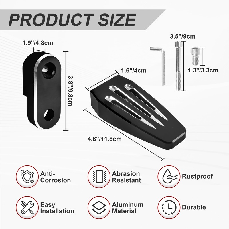 Aluminum Can Be Used Separately Third Peg Foot Pegs Accessories