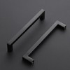 Ravinte 10 Pack Kitchen Door Handles Black Handles for Cupboards