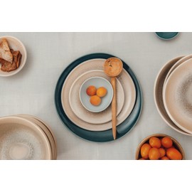 Rosenthal Junto Dune Plate Flat Diameter 22 cm Height 1.7 cm Stoneware