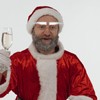 Ciieeo 2pairs Santa Masquerade Eyebrows Santa White Eyebrows Cosplay Santa