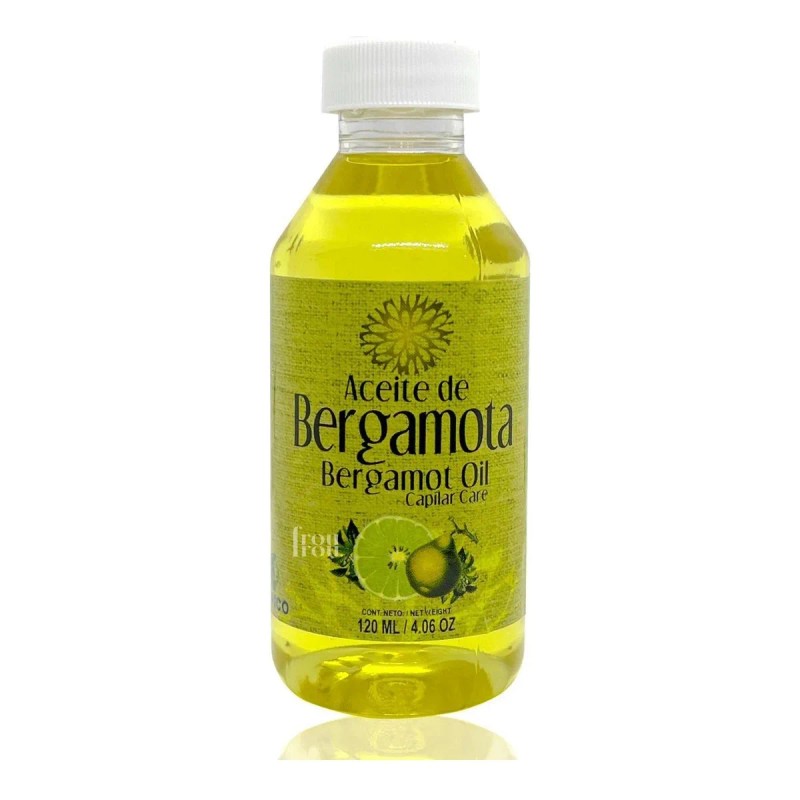 Aceite De Bergamota 120 Ml Crece Barba Y Bigote 100%