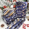 LDGOOAEL Mini Short Small Christmas Wrapping Paper Roll with Cut