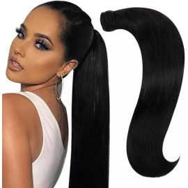 Runature Extensiones Cabello Natural 1pz Negro 16in 80gr