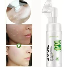 Espuma Limpiador Facial Aloe Vera Con Cepillo                                                                                                         