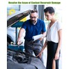 25431D3600 Engine Coolant Overflow Reservoir Tank with Cap Fit for