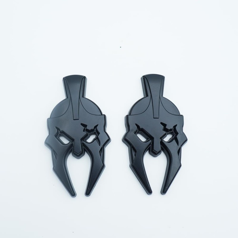 2Pcs Right Left Side Custom Gladiator Emblems 3D Badges Replacement