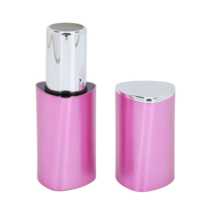 3pcs Empty Lipstick Tubes Trilateral Shaped DIY Lip Balm Container