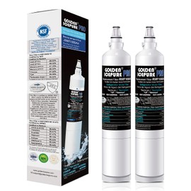 GOLDEN ICEPURE RWF1000A Replacement For 5231JA2005A, LG LT600P, 469990, WF300, FML-2, 5231JA2006B, LFX25961SB, LSC27931ST, LFX25971ST, LRSC26925TT, LSC27990TT 2PACK